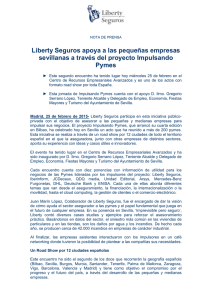 Liberty Seguros apoya a las pequeñas empresas Pymes