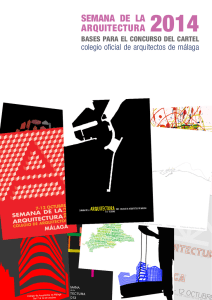 2014 SEMANA DE LA ARQUITECTURA colegio oficial de arquitectos de málaga