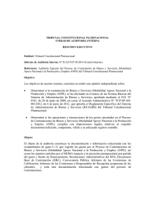 Informe de Auditoría Interna Nº IUAI/TCP/10/2014