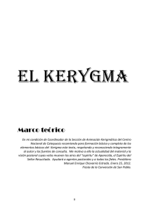 Kerigma - Marco Teórico
