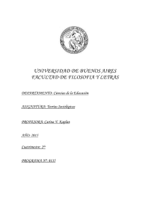 Programa de Teorías sociologicas 2 2015 .doc