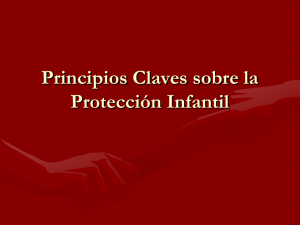 Principios Claves de Proteccion Enfantil