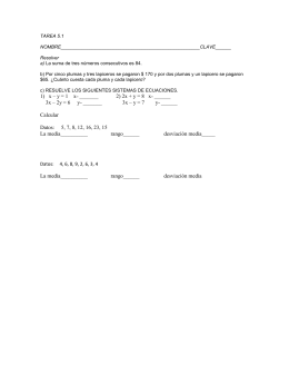 Tarea 5 1 Mba 520 im 225 genes de fenotipos canario jaspe sd Tarea 5 1 Mba 520 im 225 genes de fenotipos canario jaspe sd