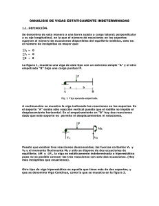 0ANALISIS DE VIGAS ESTATICAMENTE INDETERMINADAS