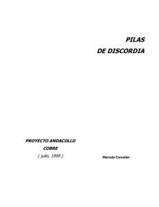 PILAS DE DISCORDIA PROYECTO ANDACOLLO