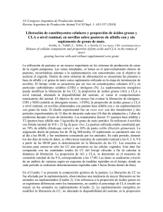 cla y acidos grasos de novillos en pastoreo (aapa argentina)