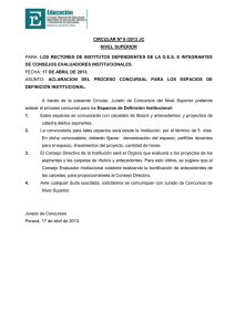 LOS  RECTORES  DE  INSTITUTOS  DEPENDIENTES ... 17 DE ABRIL DE 2013.