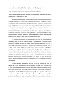 Autores: Santacruz, J.A.; Gallardo, J. M.; Clemente, A.L.; Espada, M.
