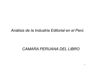 Análisis de la Industria Editorial en el Perú 1
