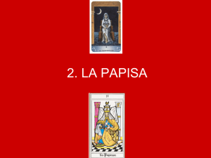 II. La Papisa o La Sacerdotisa (La Papesse)