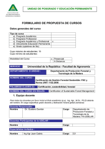 Certificaci N Forestal