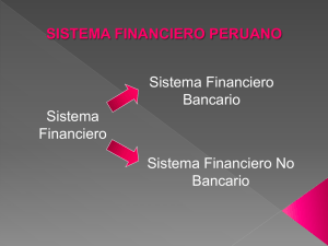 sistema financiero nacional