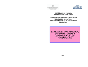 Planif_ Didáctica, Competencias y Evaluación.doc