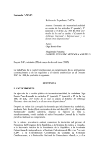 Sentencia C-305/13  Referencia: Expediente D-9330 Asunto:  Demanda  de  inconstitucionalidad