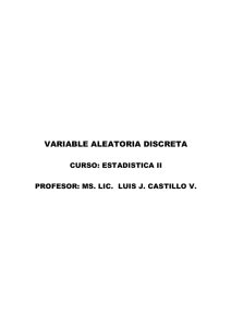 ES0202 Variable Aleatoria Discreta