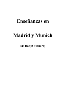 Enseñanzas en Madrid y Munich