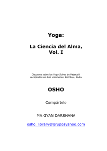 Yoga la ciencia del alma Vol. 1