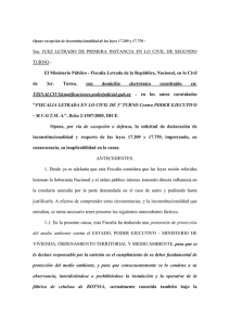 TEXTO COMPLETA DE LA PRESENTACION DEL FISCAL ENRIQUE VIANA ANTE LA JUSTICIA DE URUGUAY
