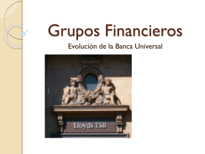 Grupos Financieros ﻿