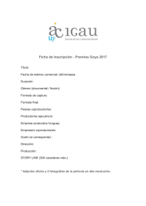 Inscripción_Premios Goya 2017