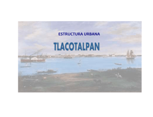 Estructura Urbana de Tlacotalpan