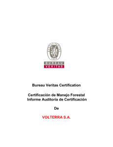 Reporte de Recertificación MFS 2012 - Volterra S.A.