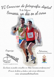 Cartel y bases del VI concurso de fotografia digital cross de Sonseca http://www.sonseca.es/upload/CONCURSO_FOTOGRAFIA_CROSS_SONSECA_2014.pdf
