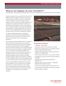 VersaStim™ Expandable Liner Hanger System (Spanish)