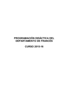 programación inglés 2014-15