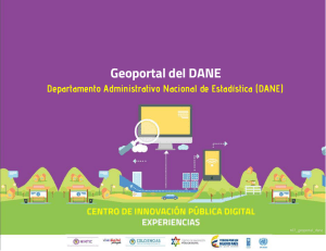 Geoportal del DANE Departamento Administrativo Nacional de Estadística (DANE)