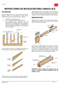 Instrucciones de instalaciÃ³n para canales ACO (PDF)