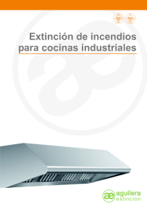 ExtinciÃ³n de incendios para cocinas industriales (PDF)