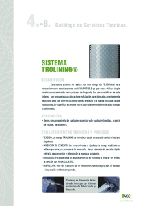 ReparaciÃ³n interior de tuberÃ­as. Sistema Trolining (PDF)