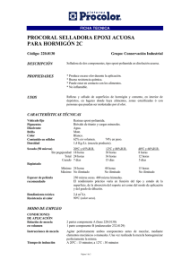220 Procoral Selladora Epoxi Acuosa para HormigÃ³n 2C (PDF)