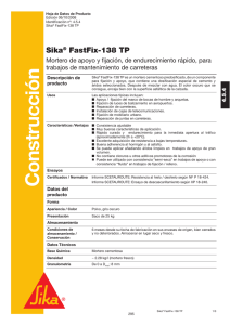 Sika Fastfix 138 TP - R13204.5.4.