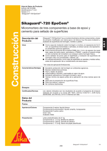 Sikaguard 720 EpoCem - R2354.6.1.