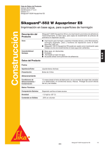 SikaGard 552 W Aquaprimer ES - R5075.4.5.