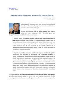 América Latina - Hacer que perduren las buenas épocas.pdf