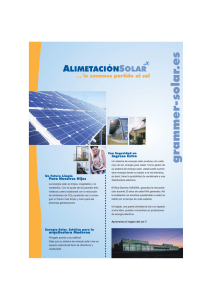 Folleto Fotovoltaica (PDF)