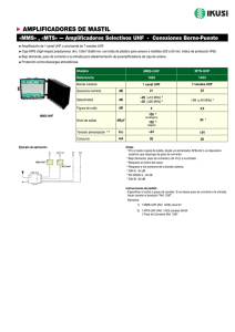 Amplificadores de mÃ¡stil selectivos - MMS y MTS (PDF)