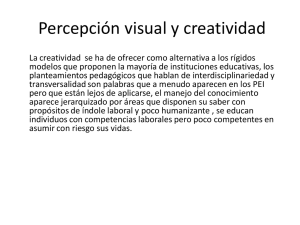 Percepción visual y creatividad