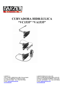 Curvadoras hidrÃ¡ulicas (VA1535-VC1535) (PDF)