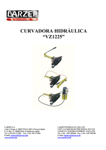 Curvadoras hidrÃ¡ulicas (VZ1225-VZ1535) (PDF)
