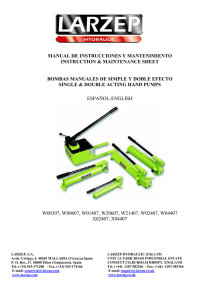 Bombas hidrÃ¡ulicas manuales (WX HANDPUMP) (PDF)
