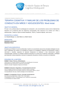 Descargar Problemas de Conducta en Niños y Adolescentes NIVEL INICIAL (Documento PDF)
