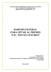 Baremo Nieves Sanchez