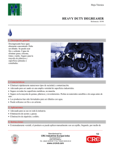 03 - CRC Heavy Duty Degreaser (PDF)