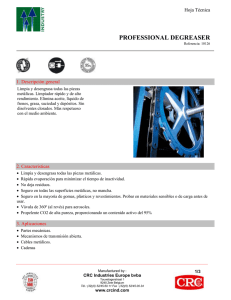 19 - CRC Professional Degreaser (PDF)