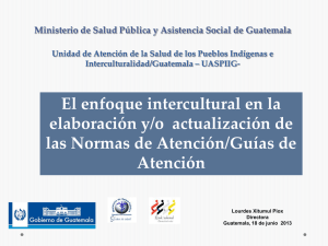 Pertinencia cultural interculturalidad Normas