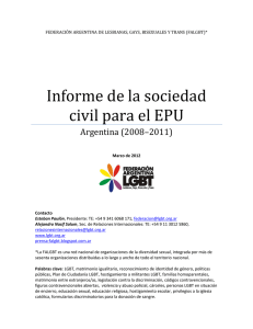 Federación Argentina de Lesbianas, Gays, Bisexuales y Trans (FALGBT)
